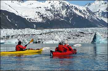 Bear Glacier Wilderness Retreat Kayaking